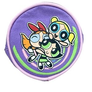 Powerpuff Girls Coin Purse Purple Multi Vintage 2001